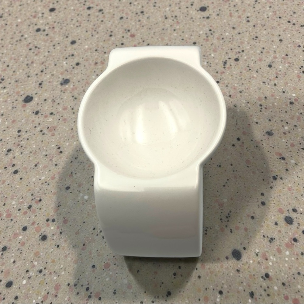 PartyLite Modern White Ceramic Wax Warmer Tealight Holder Simplistic - Picture 2 of 13